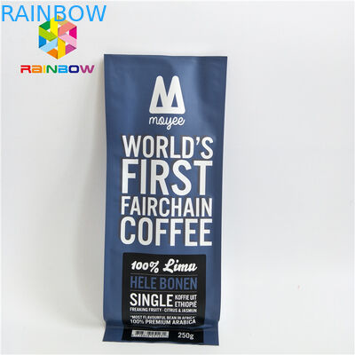 Superficie de empaquetado de Matt de los bolsos de la hoja grande de la capacidad para las galletas/el bolso de café del condimento del té