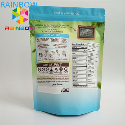 El papel de aluminio laminado brillante empaqueta 100mircon para las galletas de la hornada del azúcar