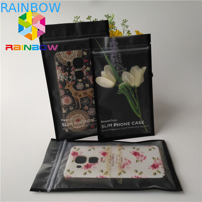 Bolsas plásticas del cable móvil de Noni que empaquetan no salida con el armario superior de la cremallera