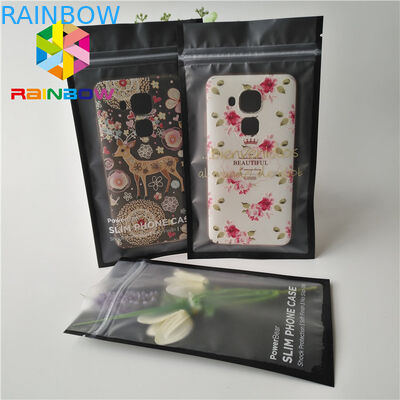 Bolsas plásticas del cable móvil de Noni que empaquetan no salida con el armario superior de la cremallera