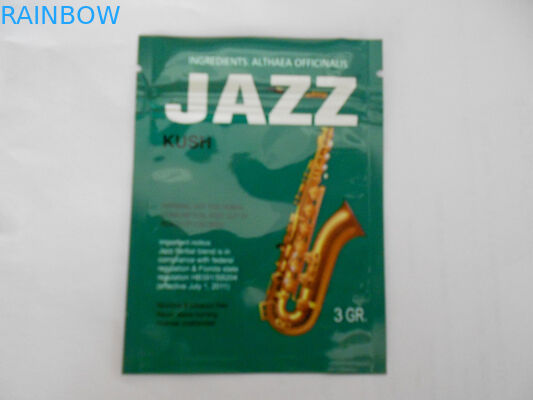 Bolsos plásticos de la cremallera de la bolsita del paquete con el material de la categoría alimenticia con color de CMYK