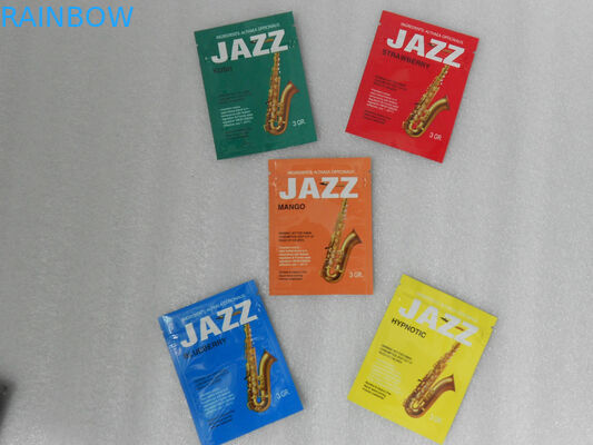 Bolsos plásticos de la cremallera de la bolsita del paquete con el material de la categoría alimenticia con color de CMYK