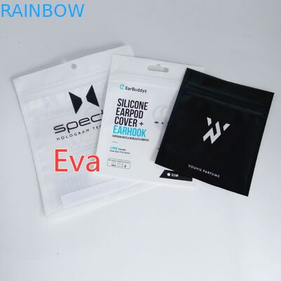 Bolsos sellados plástico del agujero de la ejecución para el empaquetado de los cargadores del coche del enchufe USB