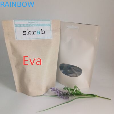 La cremallera que se puede volver a sellar se coloca para arriba empaqueta la parte inferior plana para el empaquetado del pienso