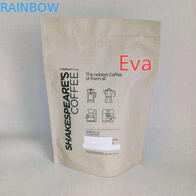 Plásticos de plata se levantan los bolsos 500g de la bolsa no tóxicos para el empaquetado del polvo del té del café