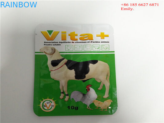 Ocho - el sello lateral se levanta el material del Mopp de los bolsos de la bolsa para el empaquetado del alimento para animales