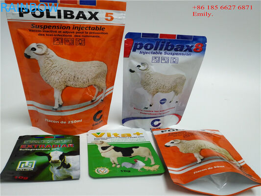 Ocho - el sello lateral se levanta el material del Mopp de los bolsos de la bolsa para el empaquetado del alimento para animales