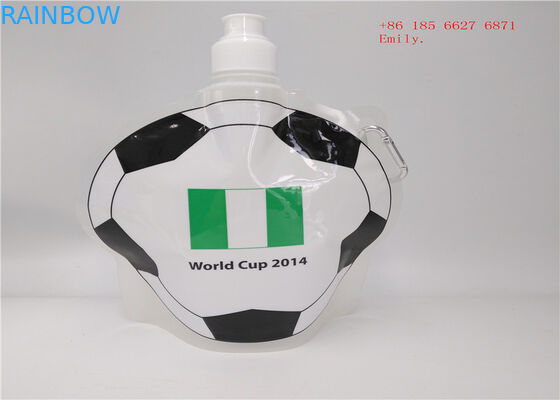 Bolsa reutilizable del canalón que empaqueta la categoría alimenticia plástica del apretón para el zumo de fruta