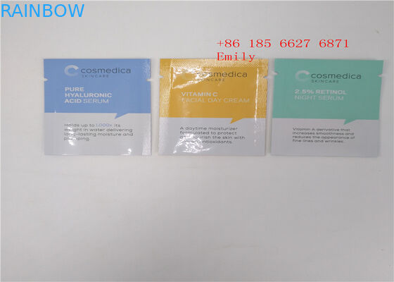 Bolso de empaquetado cosmético de la máscara facial