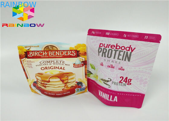 La aduana imprimió el bolso Ziplock de encargo reciclable del acondicionamiento de los alimentos del té del papel de aluminio de la cremallera del té mylar para la bolsa del polvo del café