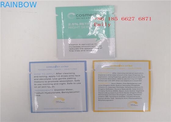 Bolso de empaquetado cosmético impreso aduana