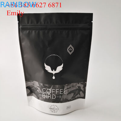 Efecto brillante del color de aluminio del ANIMAL DOMÉSTICO de los bolsos materiales del papel con el lazo 10000pcs de la lata