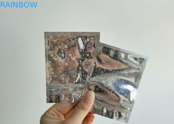 Bolsa modificada para requisitos particulares del papel de aluminio de la estructura lateral de 5 milímetros sellado para el cigarrillo