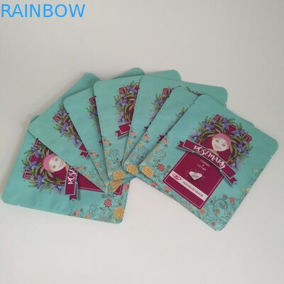 Envasado de máscara facial de plástico Holográfico con cerradura de línea láser