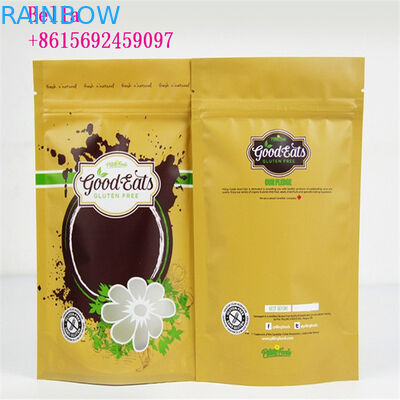 El bocado/secó el acondicionamiento de los alimentos plástico de la comida con el logotipo impreso arreglo para requisitos particulares