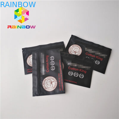 Levántese los bolsos del sello de la cremallera para los cojines de algodón redondos de la belleza del maquillaje facial Fr-20181019-2