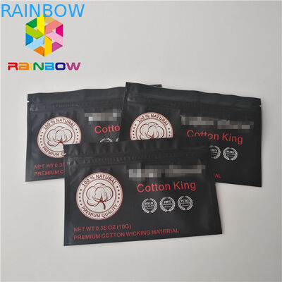 Levántese los bolsos del sello de la cremallera para los cojines de algodón redondos de la belleza del maquillaje facial Fr-20181019-2