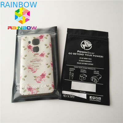 Las bolsas plásticas recicladas Ziplock que empaquetan, aduana del USB impresa se levantan bolsas