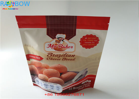 Las bolsas plásticas de plata claras que empaquetan la cerradura reconectable de la cremallera empaquetan el papel de aluminio