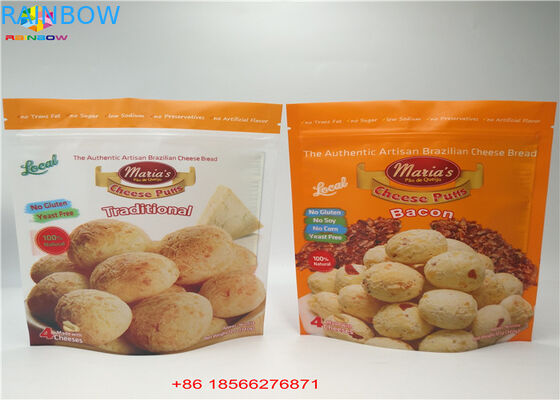 Las muescas Ziplock del rasgón a prueba de humedad se levantan los bolsos de aluminio del paquete de día de la bolsa para el bocado