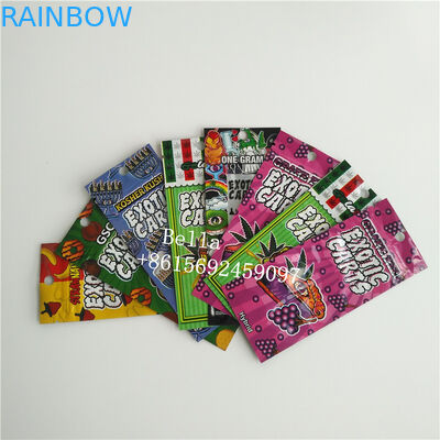 El cartucho de Vape se levanta la bolsa que empaqueta el SGS de encargo de la cerradura de la cremallera del logotipo certificado