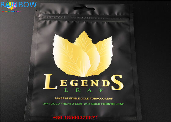 La cerradura acabada mate de la cremallera de la hoja del holograma empaqueta la bolsa plana de la muestra cosmética de la mascarilla