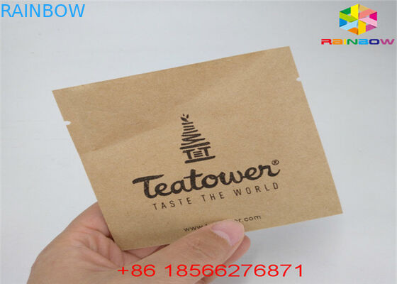 El té de Matcha se levanta la bolsa de la cremallera que el papel de aluminio material laminado recicla el papel de Kraft