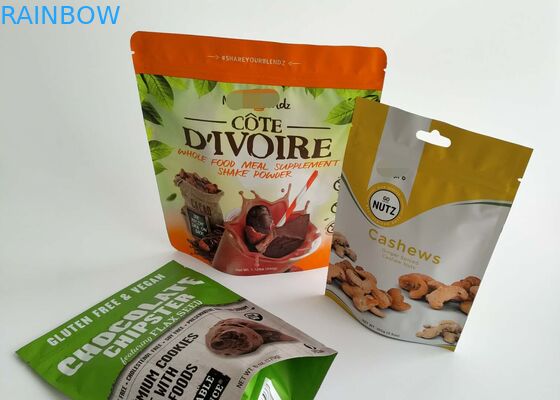 Bolsas plásticas secadas de la comida que empaquetan la bolsa de la lámina de mylar de la galleta de Matt para el almacenamiento de larga duración