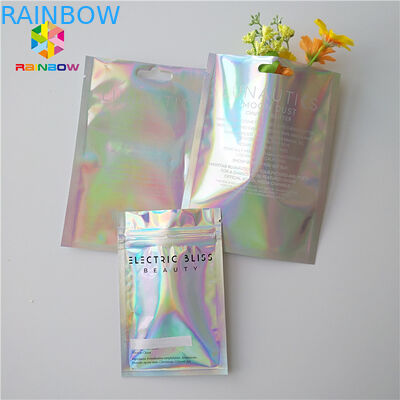 Mini bolsos Ziplock de Mylar, cartucho exótico de Vape de los carros del acondicionamiento de los alimentos de Mylar olográfico