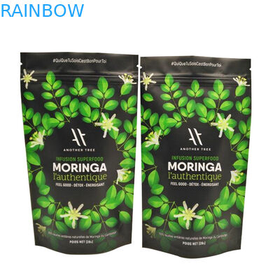 Detox de empaquetado de la bolsa del té de encargo que adelgaza el bolso del Ziplock de la haba del té/de la hoja/de la semilla de la flor