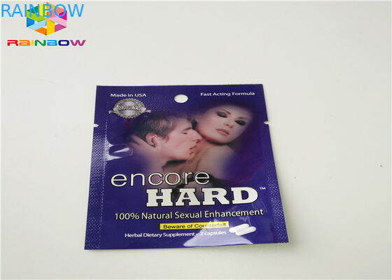 Empaquetado que se puede volver a sellar del cartucho del aceite de las bolsas de plástico AC1003 CBD Vape del incienso herbario aplicado