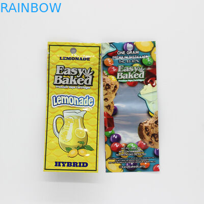 Bolsas plásticas exóticas de Vape que empaquetan el bolso de la promoción del sabor del cartucho para el acondicionamiento de los alimentos