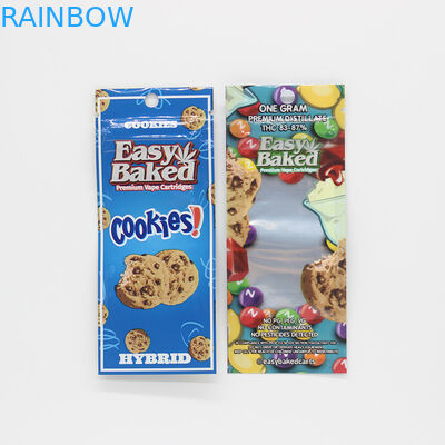 Bolsas plásticas exóticas de Vape que empaquetan el bolso de la promoción del sabor del cartucho para el acondicionamiento de los alimentos