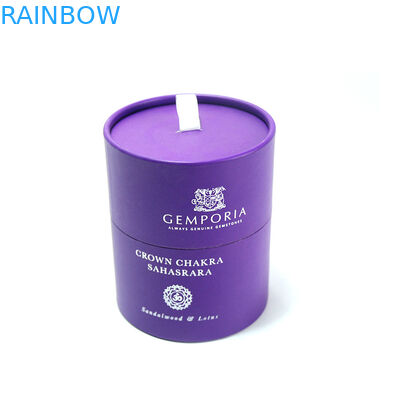 Tamaño modificado para requisitos particulares cilindro de empaquetado amistoso de la caja de papel de Eco para el empaquetado del té