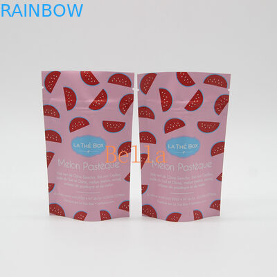 El incienso herbario de Mylar que empaqueta las hojas Ziplock del tabaco se levanta grueso del bolso 120-180 Mic