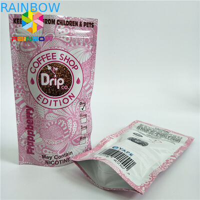 El empaquetado material laminado de las bolsas plásticas Ziplock se levanta bolsos con una válvula de la manera