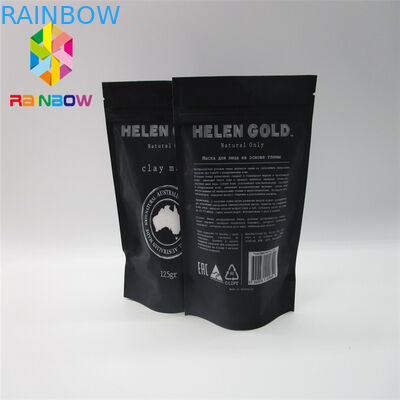 Bolsas plásticas de la nuez del té del polvo que empaquetan la impresión de encargo del papel de aluminio con la válvula