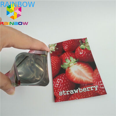 La bolsa de plástico de la prueba del olor que empaqueta el empaquetado Ziplock que se puede volver a sellar de la mala hierba del cáñamo de la bolsa CBD de Mylar