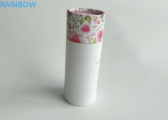 Cartulina de papel impresa aduana de los cosméticos de las cajas de papel del cilindro para embalar