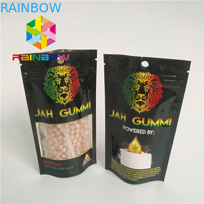 Mylar laminado hoja impreso Ziplock se levanta el empaquetado del cáñamo de la mala hierba de Mmj de las bolsas