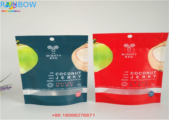 Bolsita de aluminio laminada bolsos plásticos de Packa de la ampolla de CBD GUMMIES con la ventana