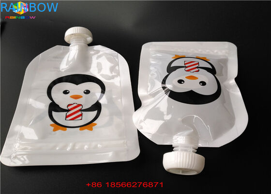 Los bolsos del canalón de FDA/SGS que empaquetan el papel de aluminio se levantan los bolsos para la comida/la bebida líquidas