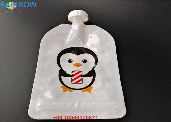 Los bolsos del canalón de FDA/SGS que empaquetan el papel de aluminio se levantan los bolsos para la comida/la bebida líquidas