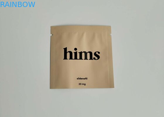 La aduana de la cápsula de la vitamina imprimió se levanta las bolsas, bolsos de empaquetado del sellado caliente cualquier tamaño