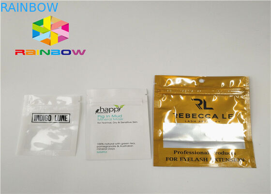 Bolsas plásticas del efecto brillante/mate que empaquetan el sello lateral tres para el incienso herbario