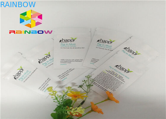 Bolsas plásticas del efecto brillante/mate que empaquetan el sello lateral tres para el incienso herbario