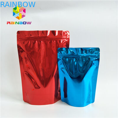 La aduana de la categoría alimenticia imprimió se levanta el Ziplock impreso las bolsas del papel de aluminio de la prueba del olor