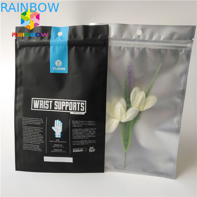 Los bolsos sellados plástico Ziplock de la caja del teléfono, se levantan el lado de los bolsos tres de la bolsa de la cremallera sellado