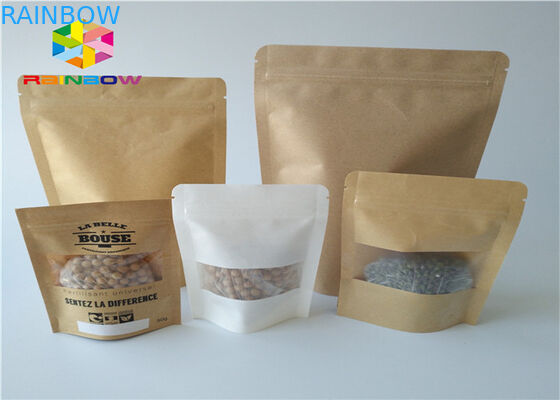 Barrera Ziplock modificada para requisitos particulares de la humedad de Mylar del papel de aluminio de las bolsas de papel del papel de Kraft