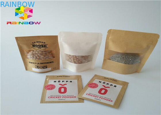 Barrera Ziplock modificada para requisitos particulares de la humedad de Mylar del papel de aluminio de las bolsas de papel del papel de Kraft